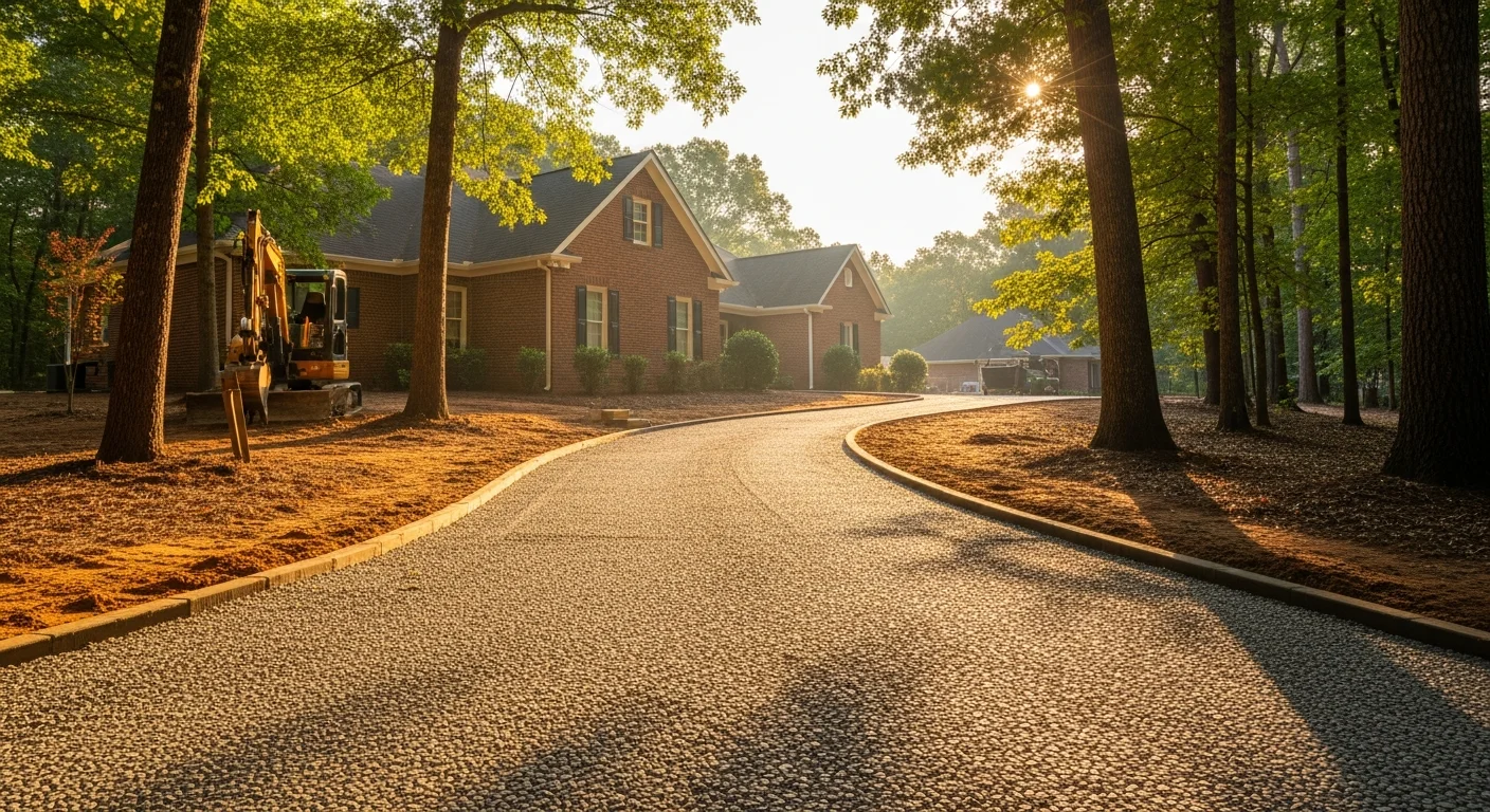 Residential home in Lexington County with mature landscaping and clear driveway access.